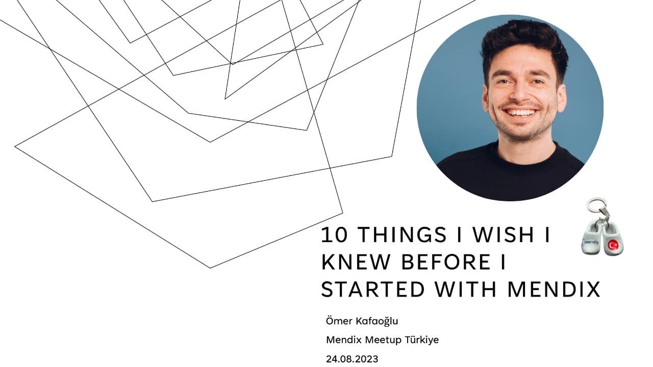 1st Mendix Meetup in Turkey, Guest Speaker